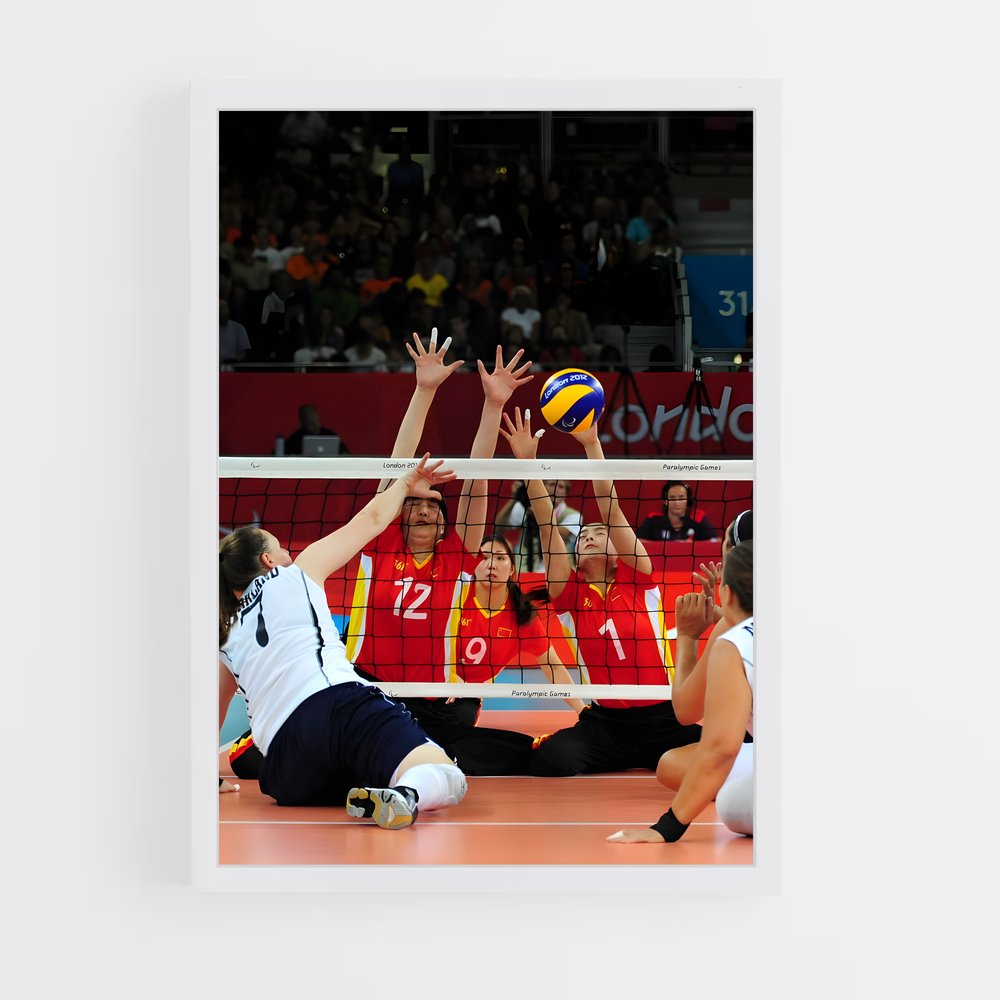 Poster PosterBlocage Épique – affiche Volleyball (vue 3)
